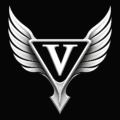 AI leading Valor Promotions' black & white flying V logo