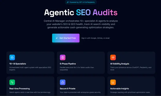Agentic SEO Audit app delivers real ranking to your website.